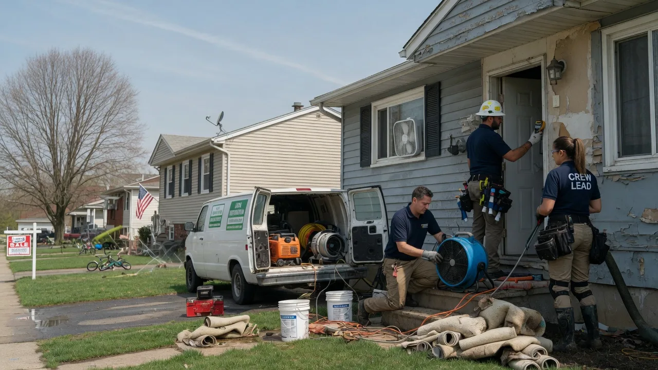 Flood Cleanup in Jonesville, TX near me